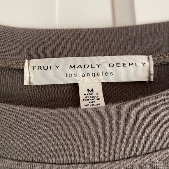 Urban Outfitters Olive Peplum Tee - Picture 4 of 4